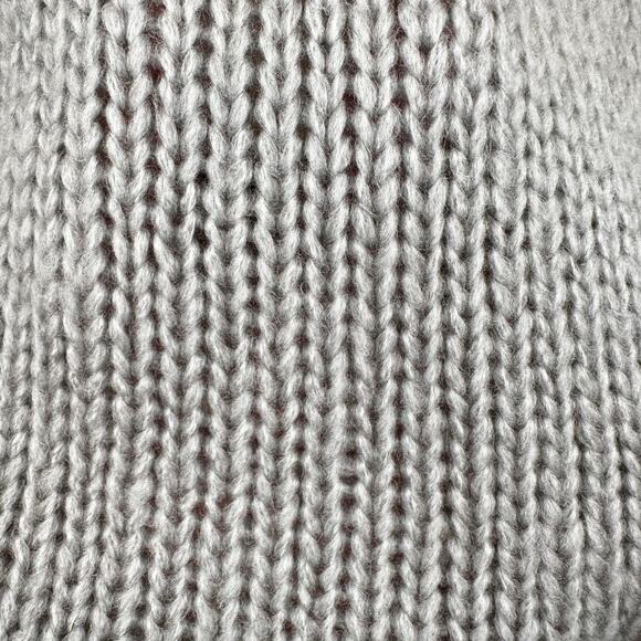 Wooden Ships Paola Buendia Knitted Sweater Crew Gray Camo Heart Size S / M - Picture 6 of 9